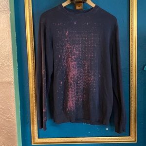 Snow on the radio sweater